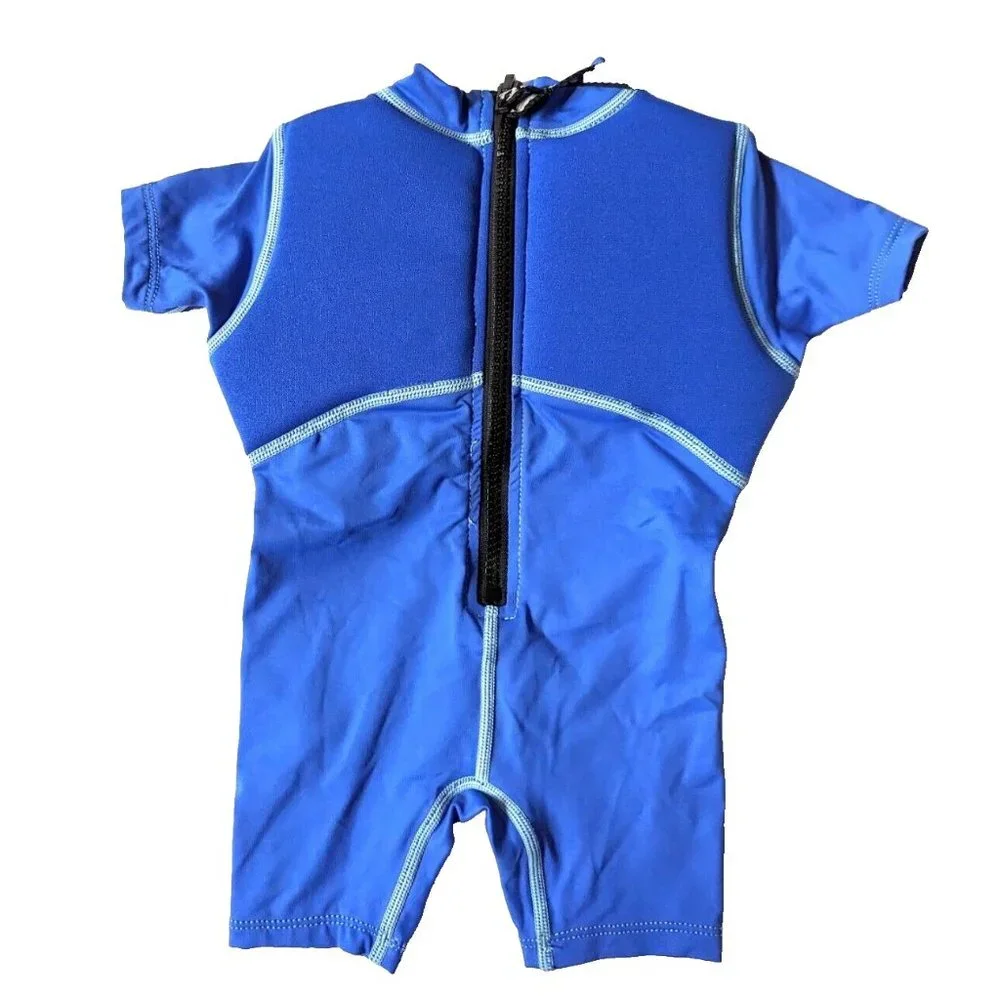 Kids Bare Dolphin Floaty Shorty Wetsuit 1mm Warm 50+ UV Protection 2Y BL… - Picture 3 of 6